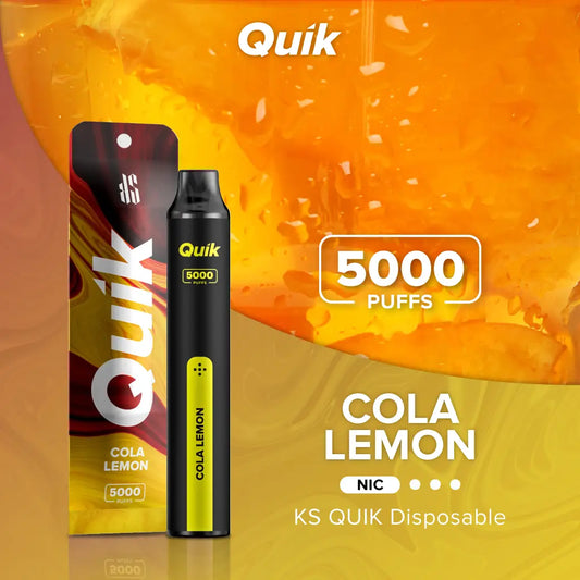 Quik 5000 puff Cola Lemon