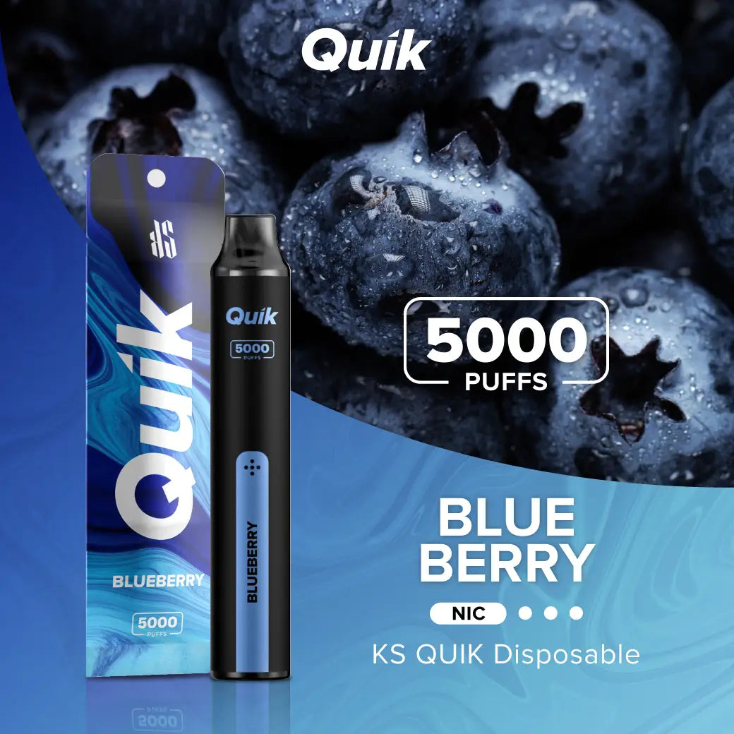 Quik 5000 พัฟบลูเบอร์รี่