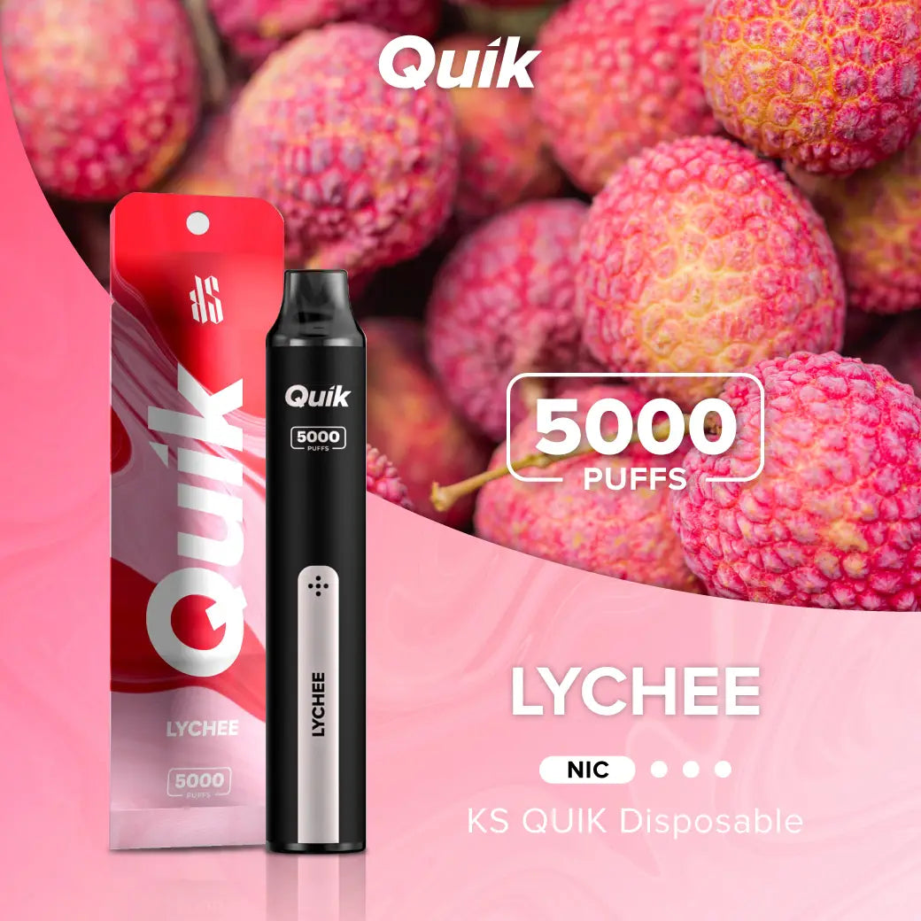 Quik 5000 พัฟลิ้นจี่